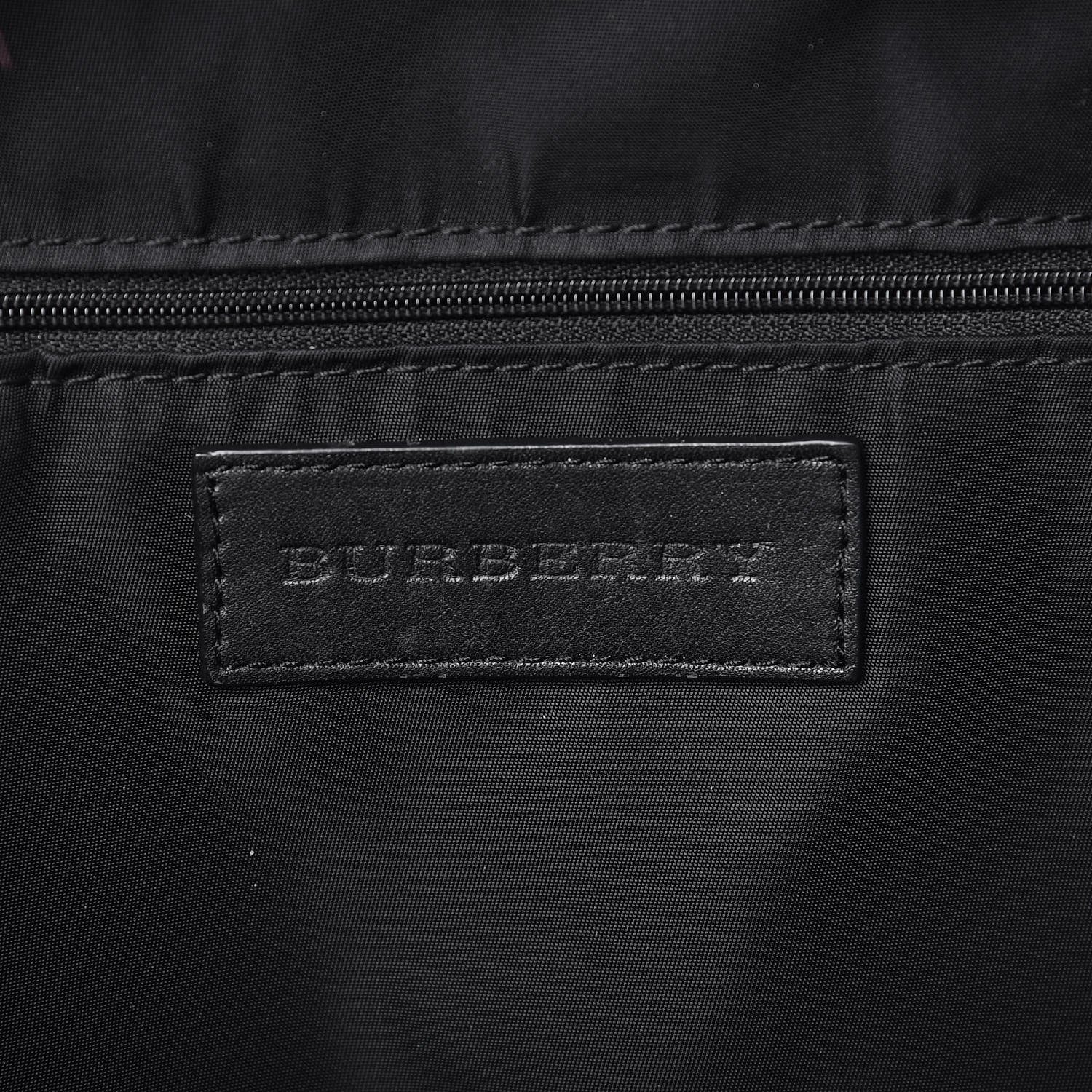 Burberry Nylon Supernova Check Backpack Red 6 of 15
