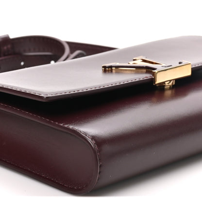 Louis Vuitton Calfskin LV Wallet On Chain Capucines Garnet 7 of 8