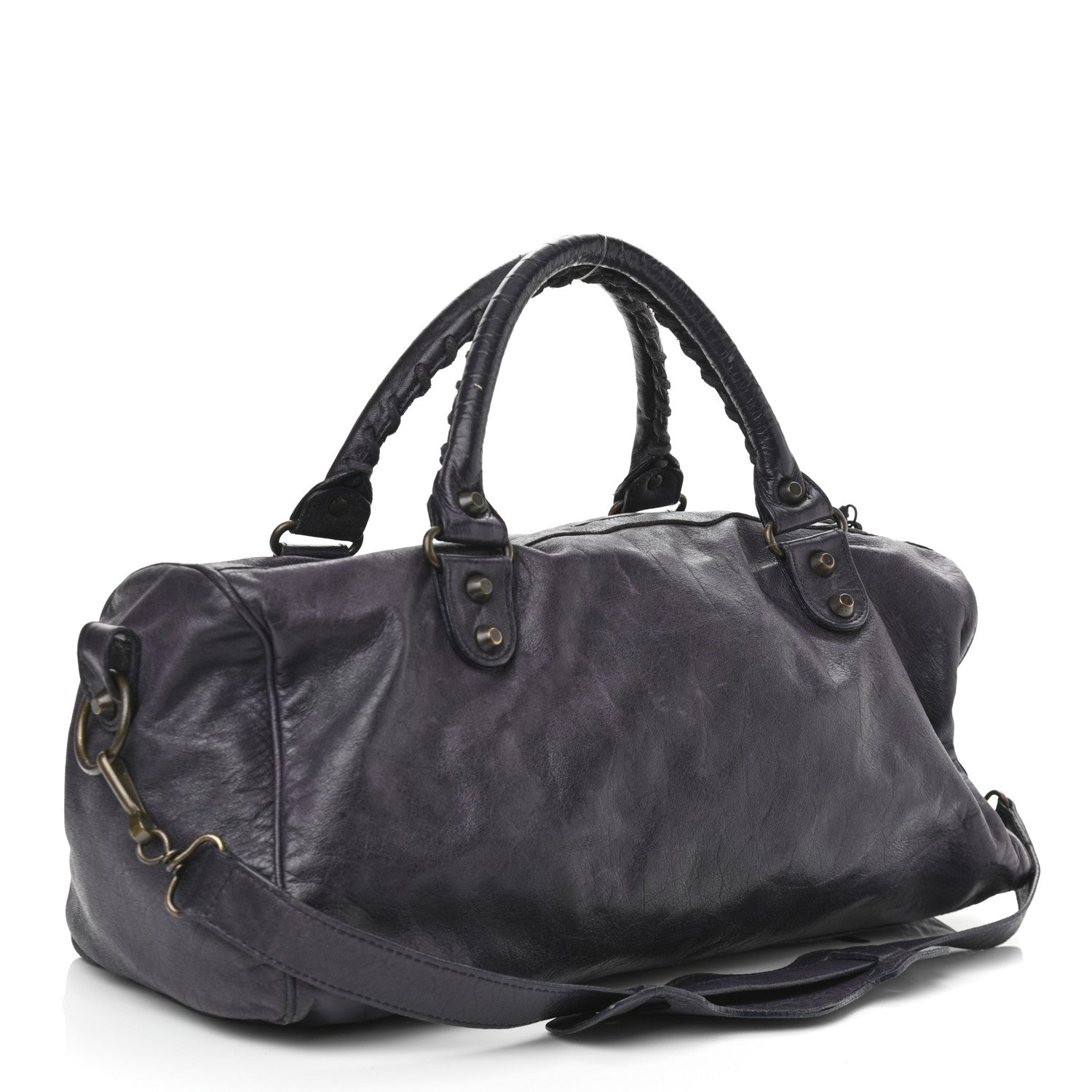Balenciaga Agneau Classic Hardware Twiggy Ink 3 of 17