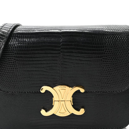 Celine Lizard Teen Triomphe Black 8 of 10