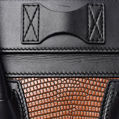 Celine Lizard Mini Luggage Cognac 10 of 16