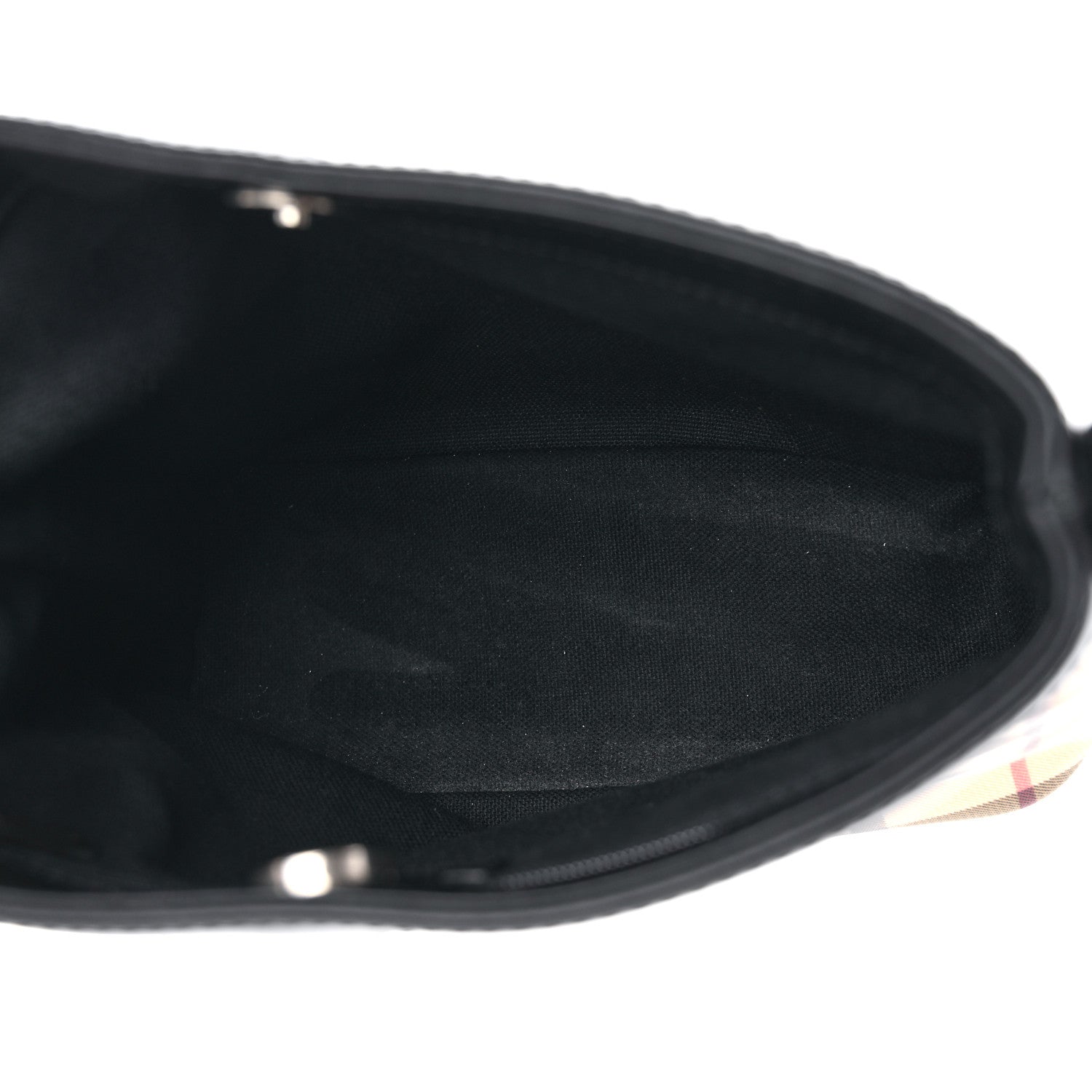 Burberry Prorsum House Check Shoulder Bag Black 5 of 14