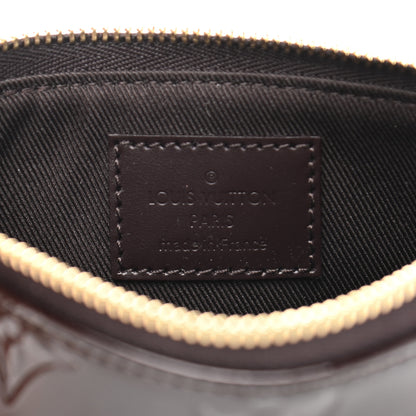 Louis Vuitton Vernis Monogram Mini Pochette Accessories Amarante 6 of 7