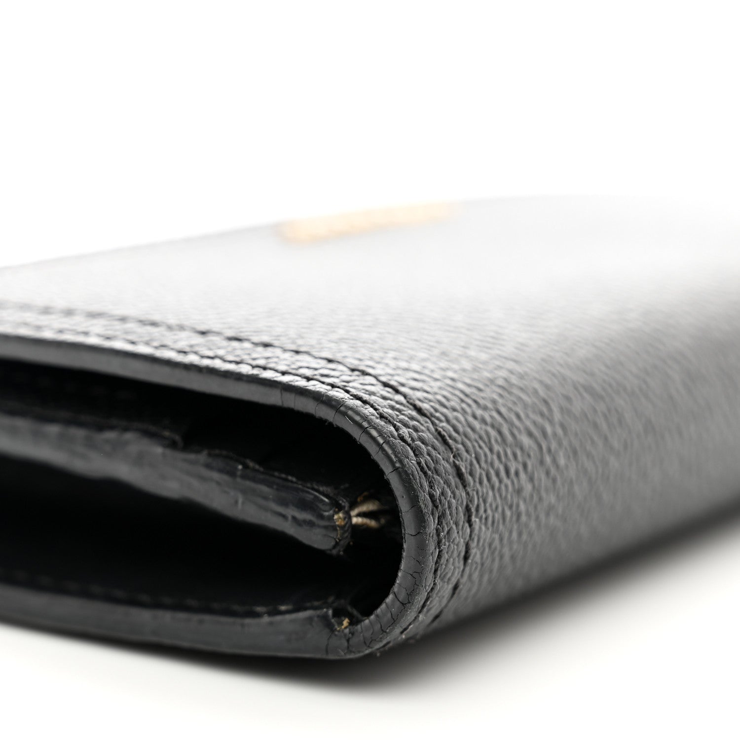 Burberry Soft Grain Calfskin Harris Wallet Black 8 of 10
