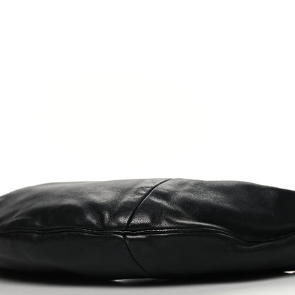 Chanel Lambskin Small Chain Hobo Black 10 of 11