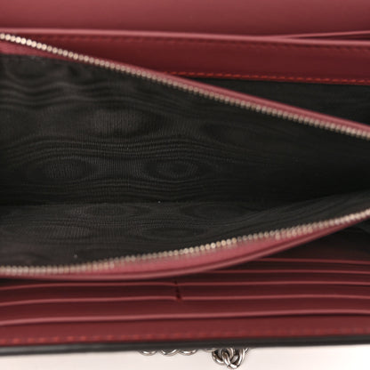 Gucci GG Supreme Monogram Blooms Mini Dionysus Chain Wallet Beige Multicolor Dry Rose 7 of 12