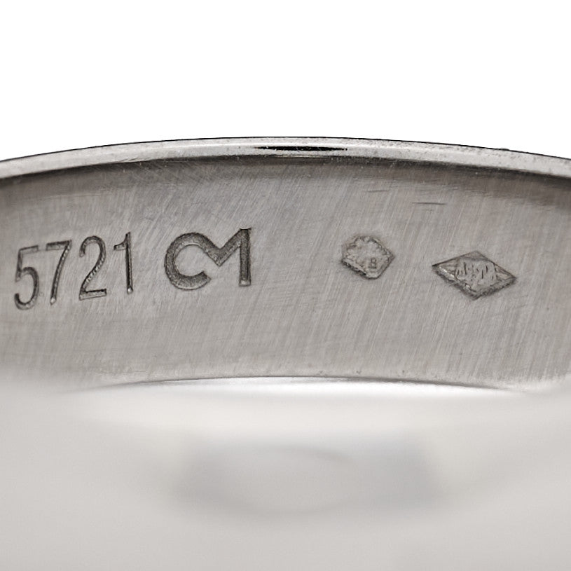 Platinum 5mm 1895 Wedding Band Ring 58 8.25