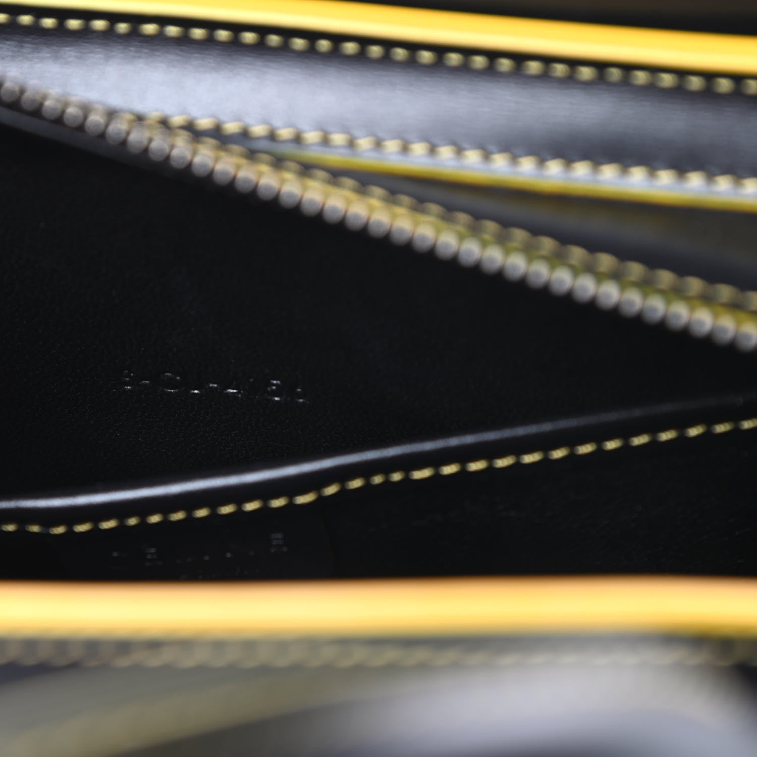 Celine Satin Calfskin Nano Debossed Luggage Black 7 of 12