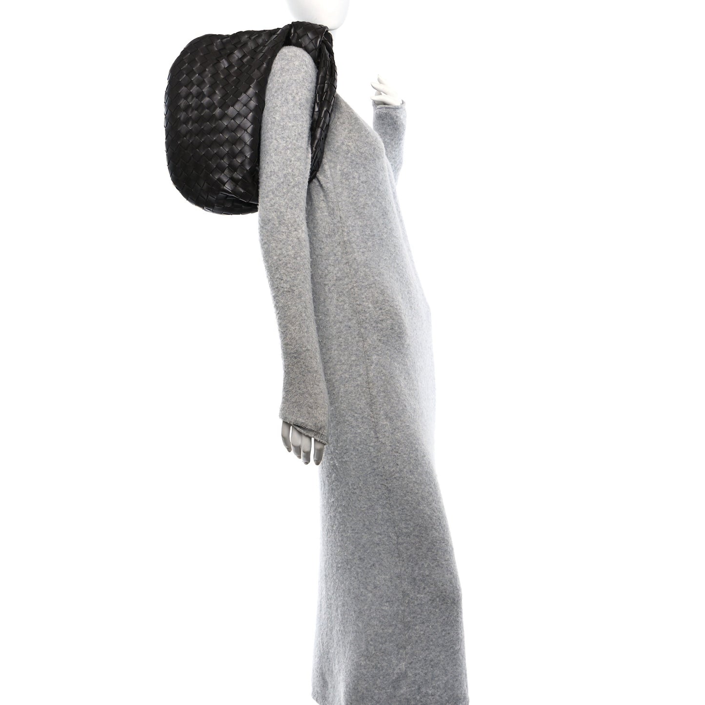 Nappa Intrecciato Teen Jodie Hobo Fondant