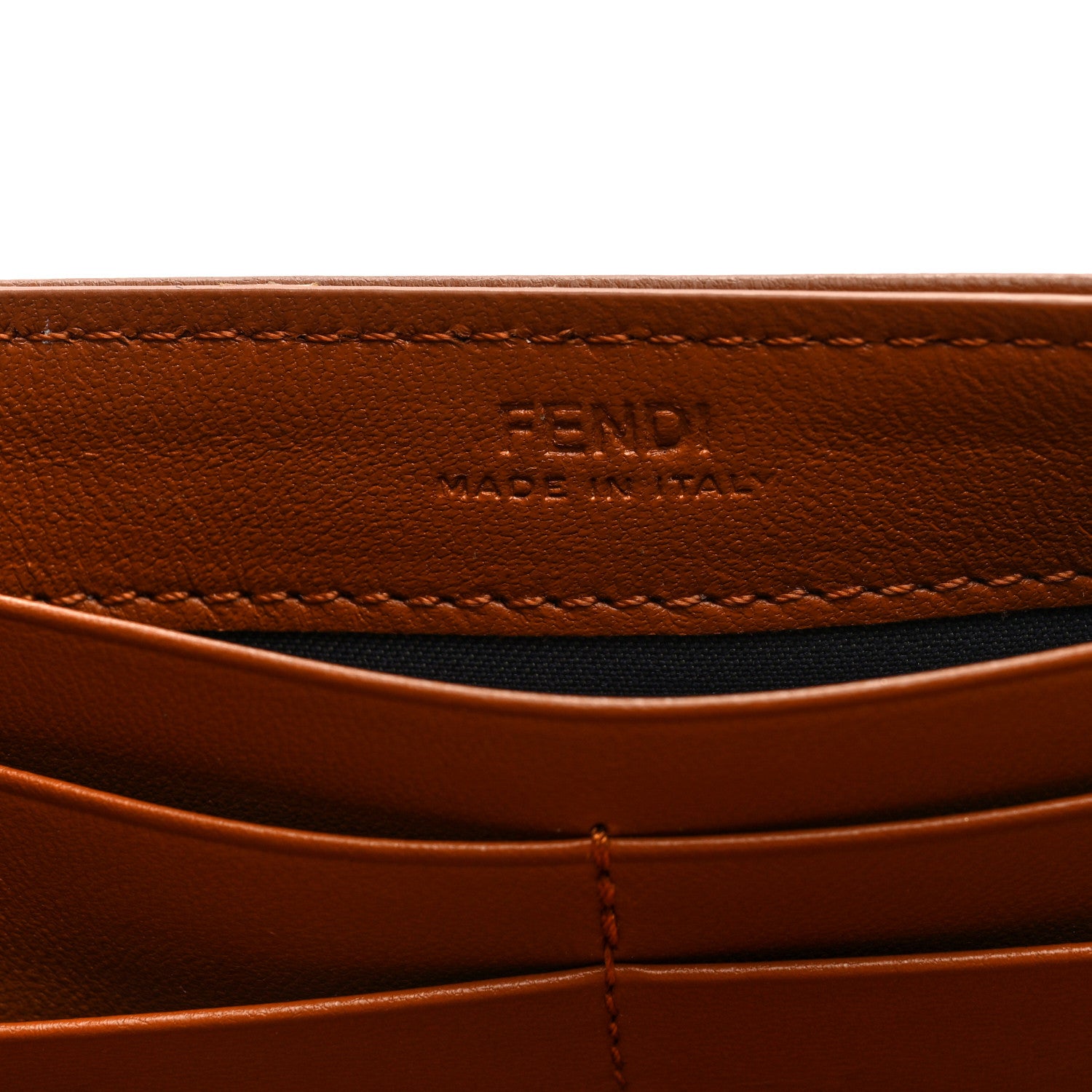 Fendi Nappa Matisse FF Embossed Continental Wallet On Chain Coloniale 6 of 9