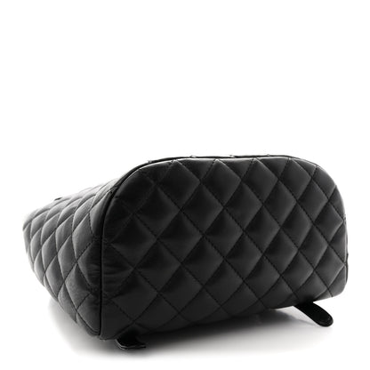 Chanel Lambskin Quilted Small Urban Spirit Backpack Black 4 of 10