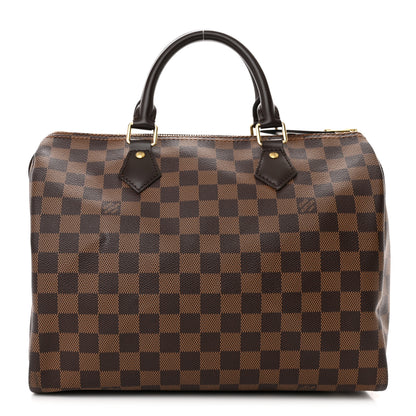 Louis Vuitton Damier Ebene Speedy 30 1 of 13