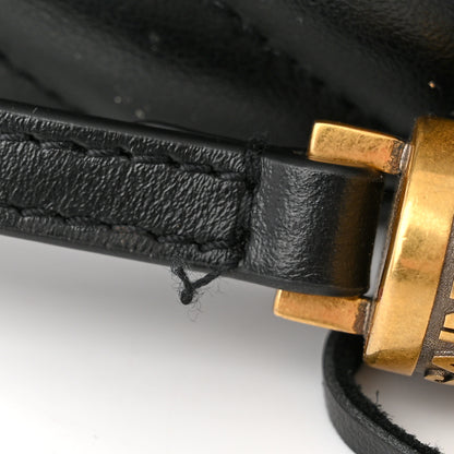 Saint Laurent SAINT LAURENT Calfskin Matelasse Monogram Lou Camera Bag Black 11 of 11