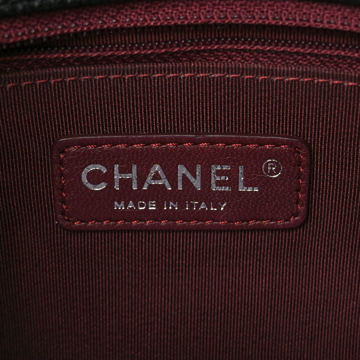 Caviar Quilted Medium French Riviera Flap Black