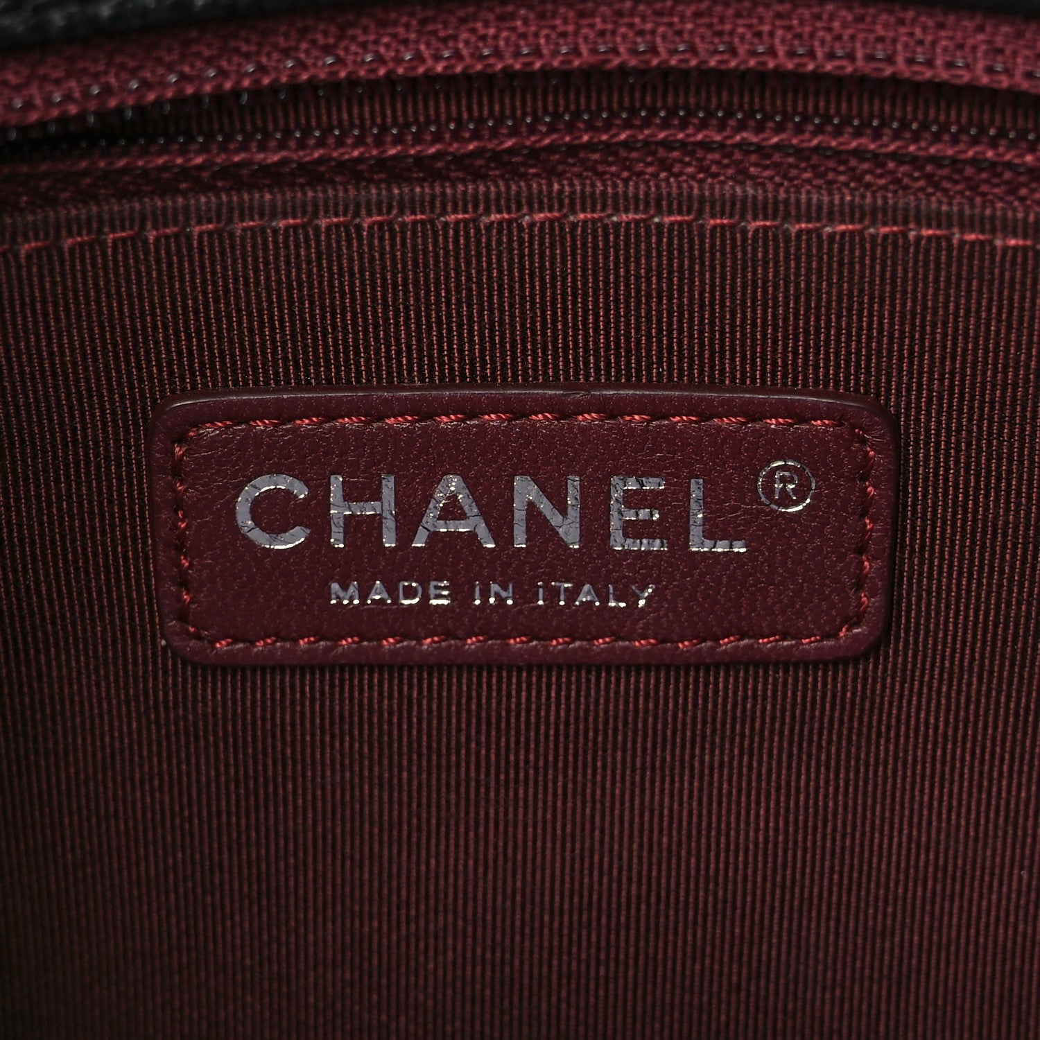 Chanel Caviar Quilted Medium French Riviera Flap Black 6 of 9