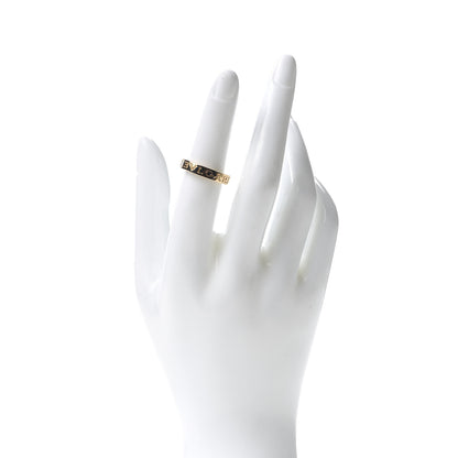 Bulgari 18K Yellow Gold Diamond B.Zero1 Essential Band Ring 52 6 2 of 4