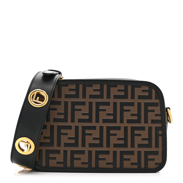 Fendi Vitello Century F is Fendi Bi-Color FF 1974 Embossed Camera