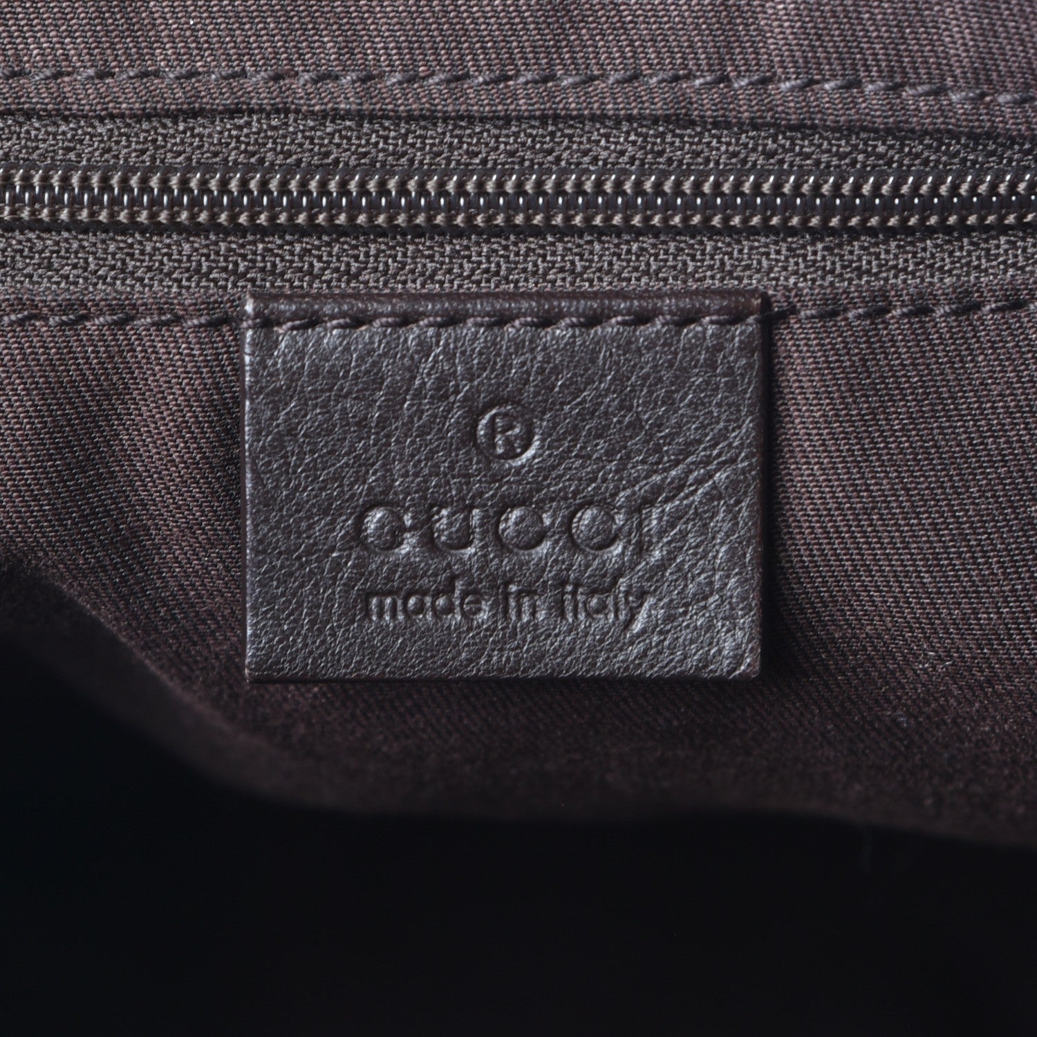 Gucci Monogram Large D Ring Hobo Dark Brown 6 of 7