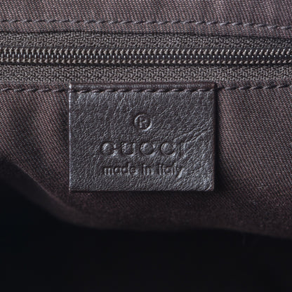 Gucci Monogram Large D Ring Hobo Dark Brown 6 of 7