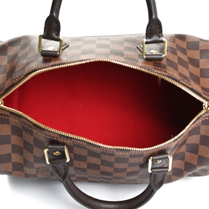 Louis Vuitton Damier Ebene Speedy Bandouliere 30 5 of 9