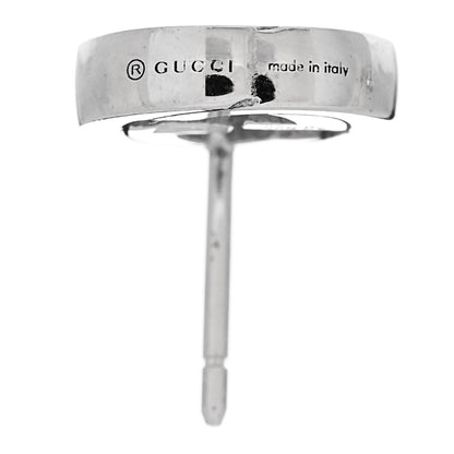 Gucci Sterling Silver Interlocking GG Stud Earrings 4 of 6