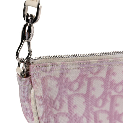 Christian Dior Monogram Mini Saddle Pochette Pink 17 of 22