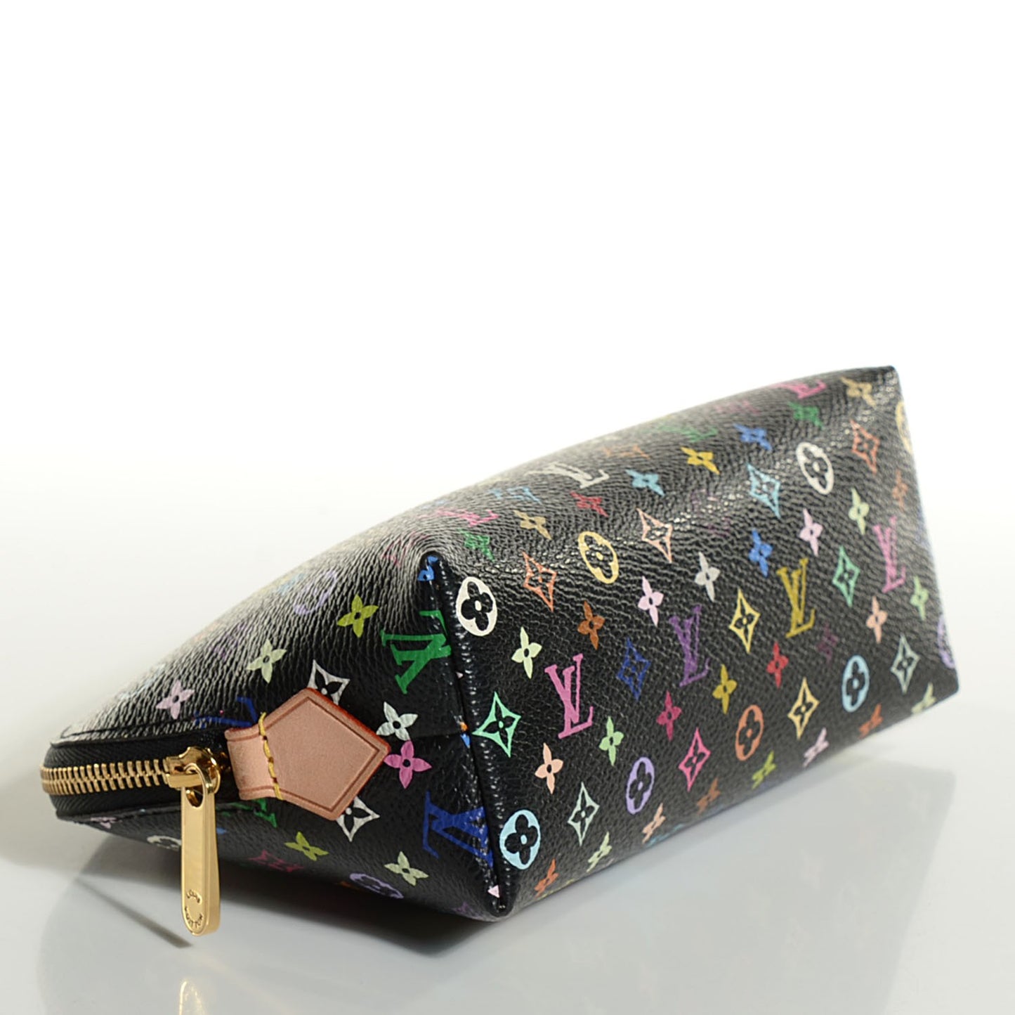 Monogram Multicolor Cosmetic Pouch Black Grenade