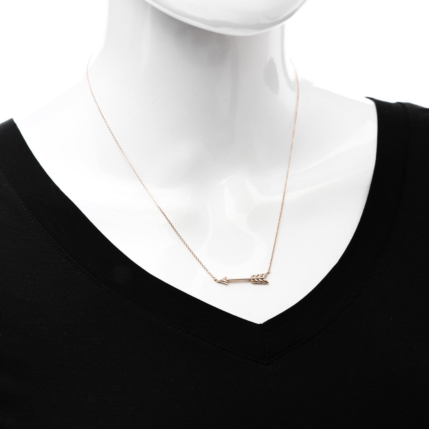Rubedo Arrow Pendant Necklace