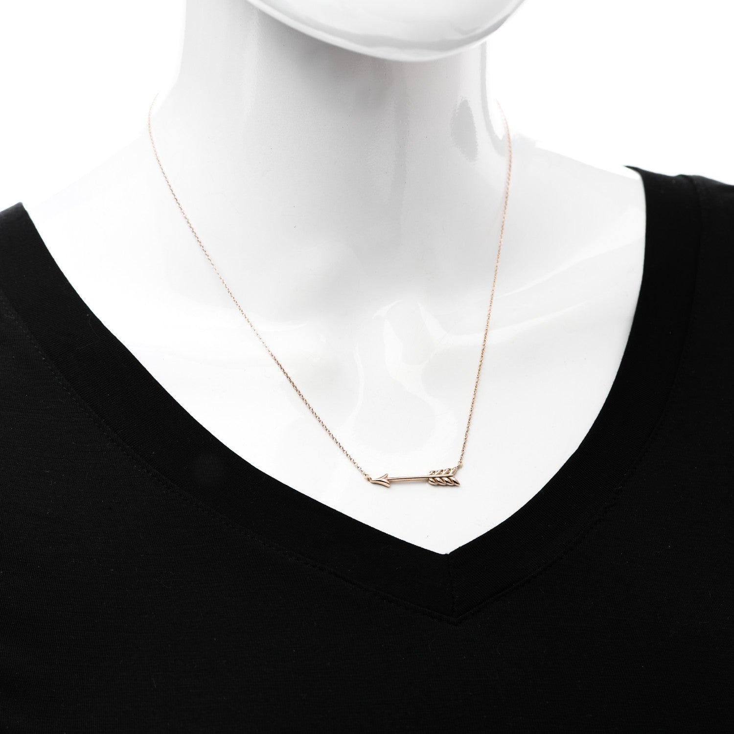 Tiffany Rubedo Arrow Pendant Necklace 2 of 5
