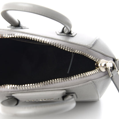 Givenchy Sugar Goatskin Mini Antigona Pearl Grey 5 of 12