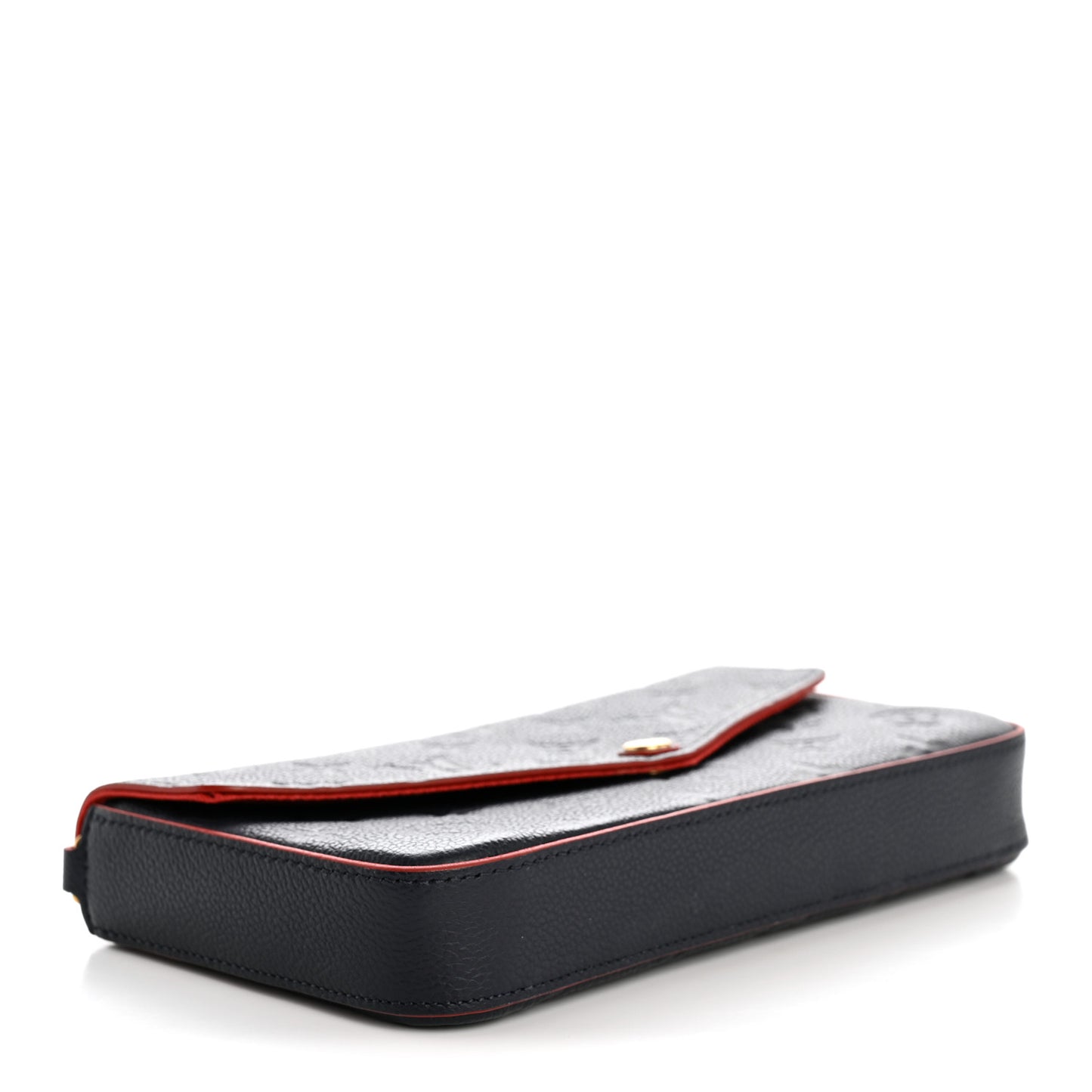 Empreinte Pochette Felicie Chain Wallet Marine Rouge
