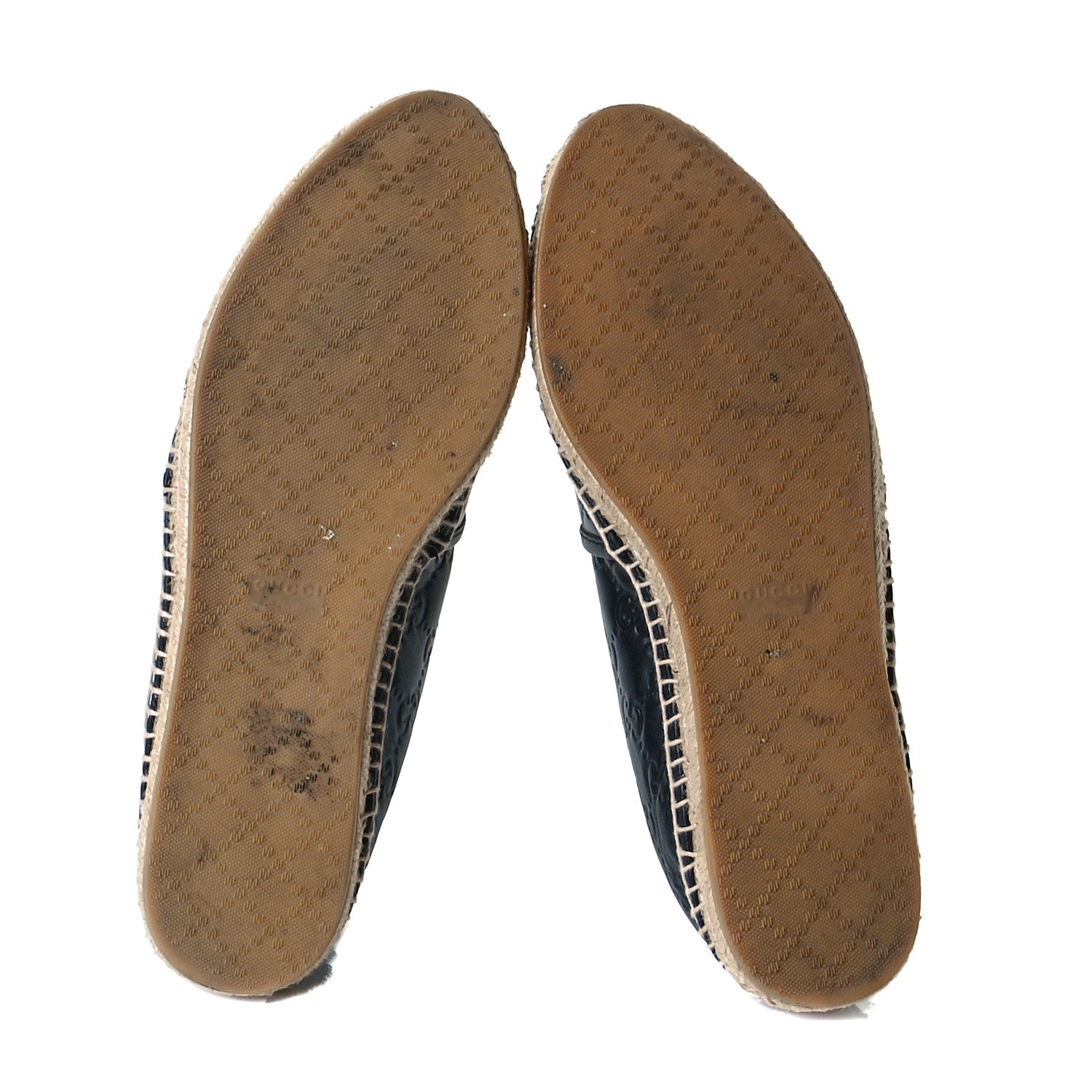 Gucci Guccissima Signature Espadrilles 40 Black 7 of 10