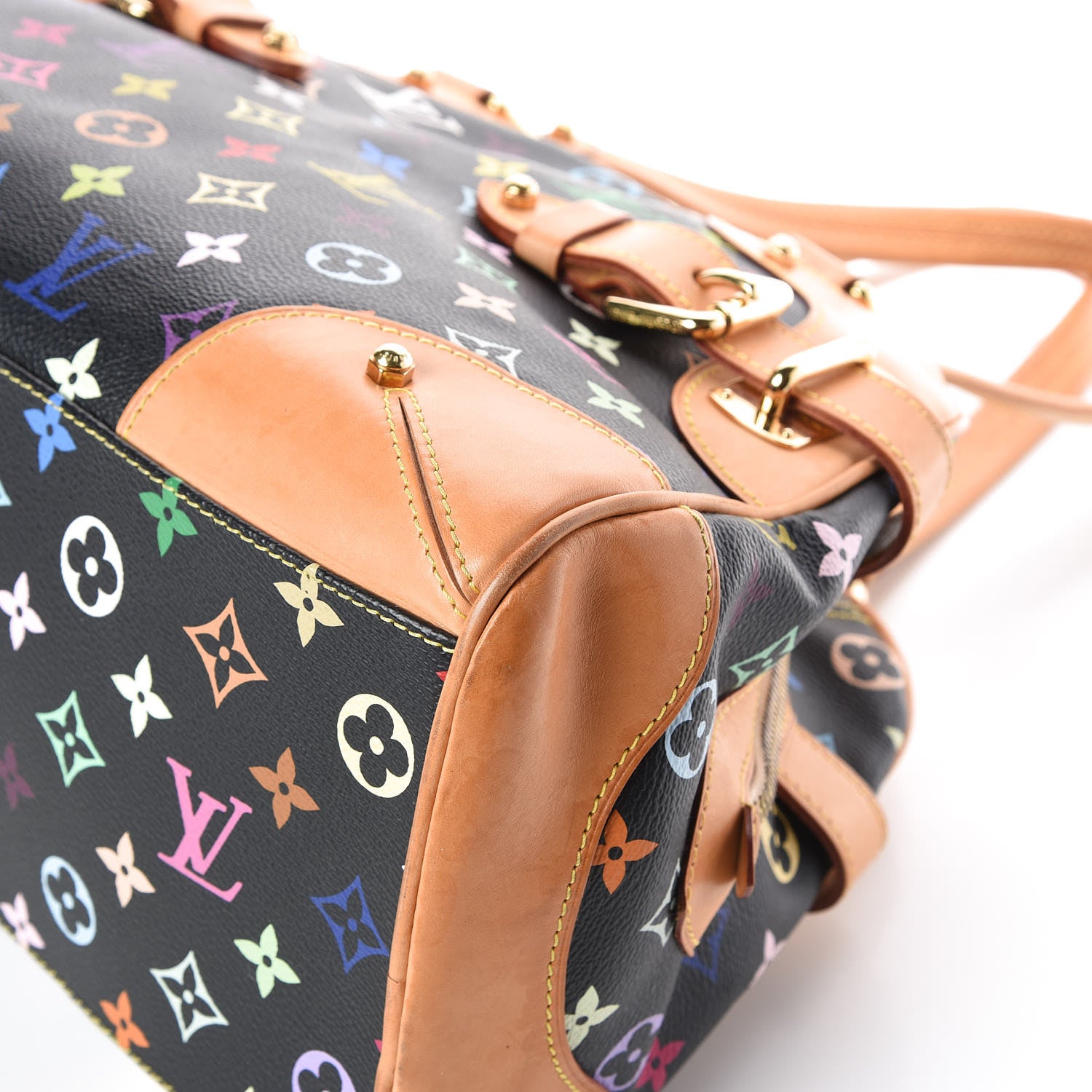 Louis Vuitton Monogram Multicolor Claudia Black 12 of 19