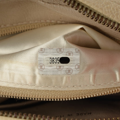 Chanel Caviar Quilted Camera Case Beige 7 of 9
