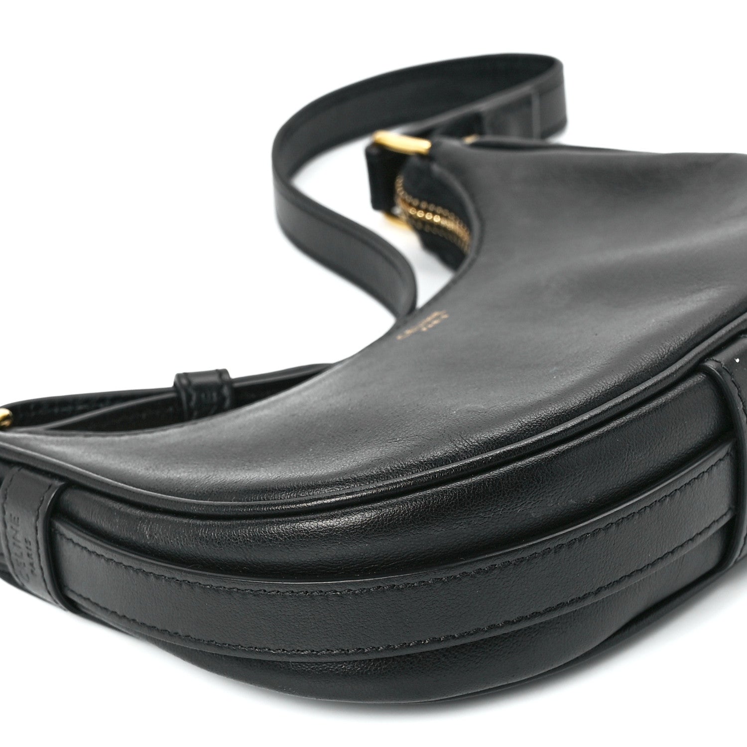 Celine Smooth Calfskin Mini Ava Shoulder Bag Black 10 of 12