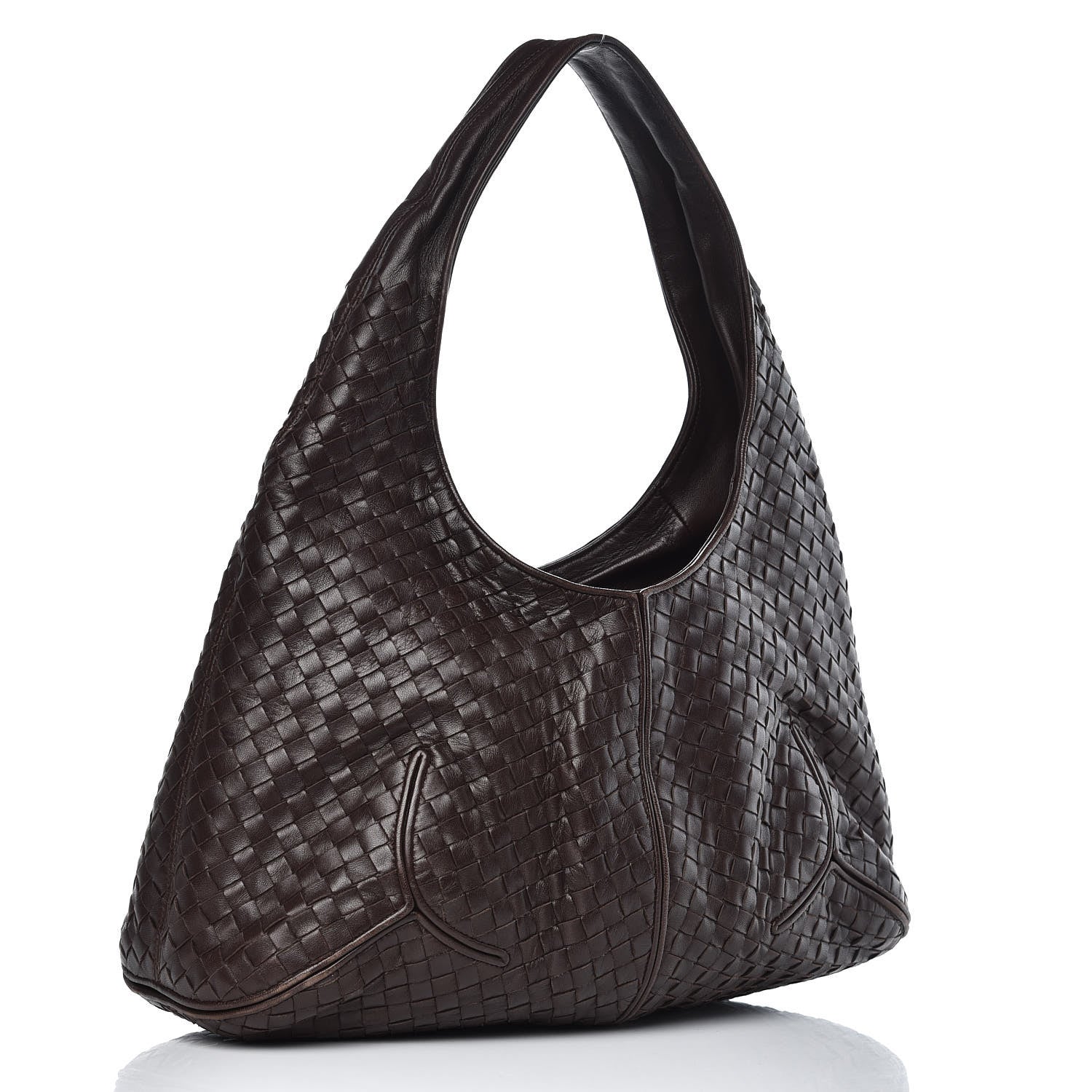 Bottega Veneta Nappa Intrecciato Ball Hobo Ebano 3 of 9