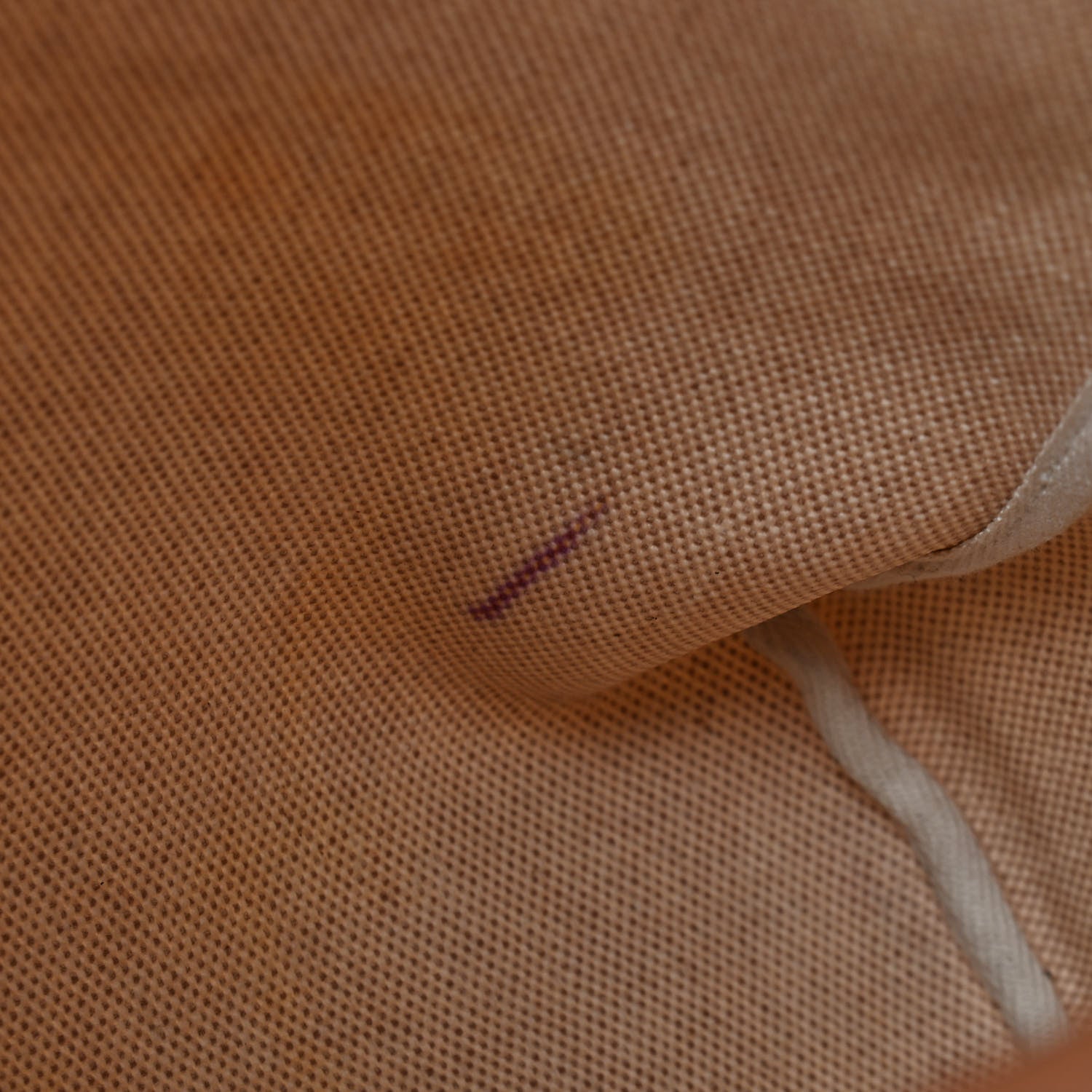 Hermes Toile Vache Calfskin Herbag 30 PM Natural 16 of 16