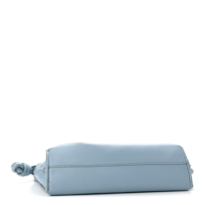 Loewe Calfskin Flamenco Mini Knot Bag Dusty Blue 4 of 14