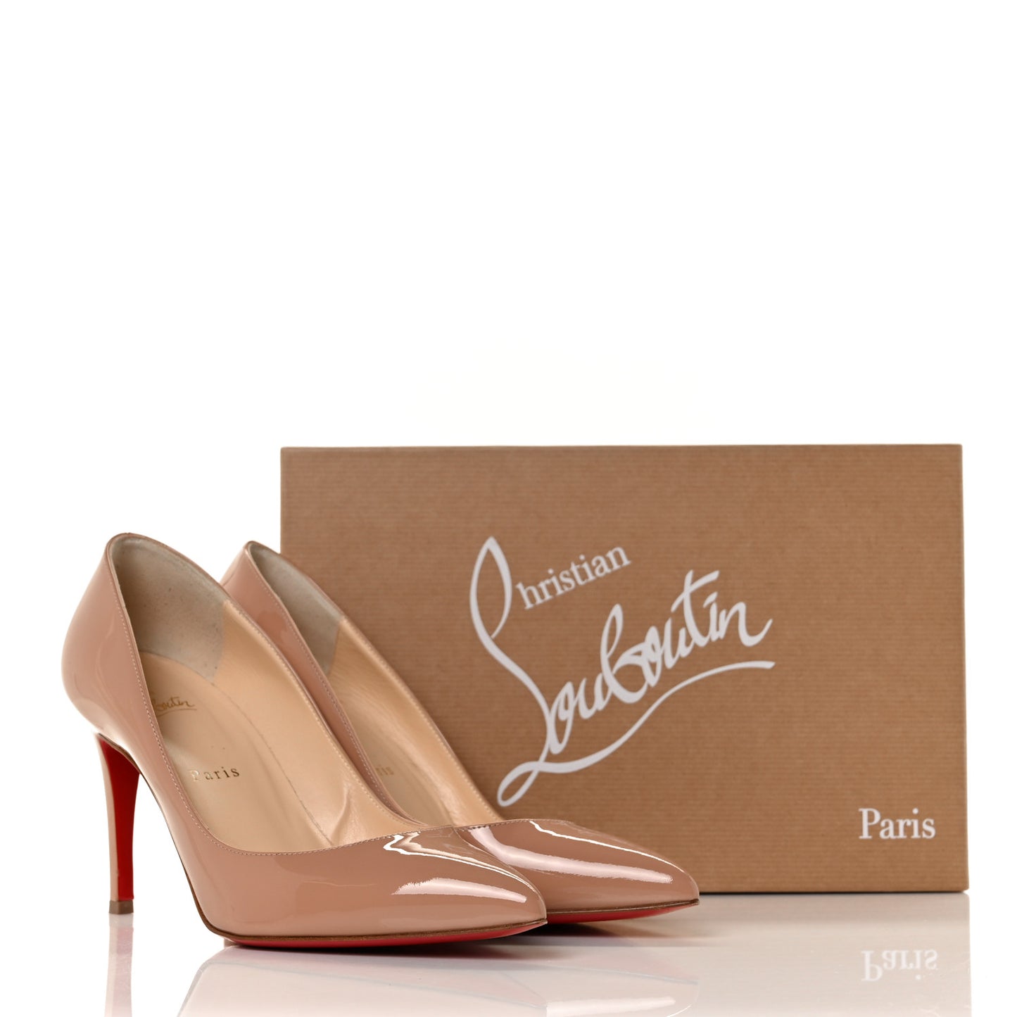 Patent Pigalle 85 Pumps 39 Nude
