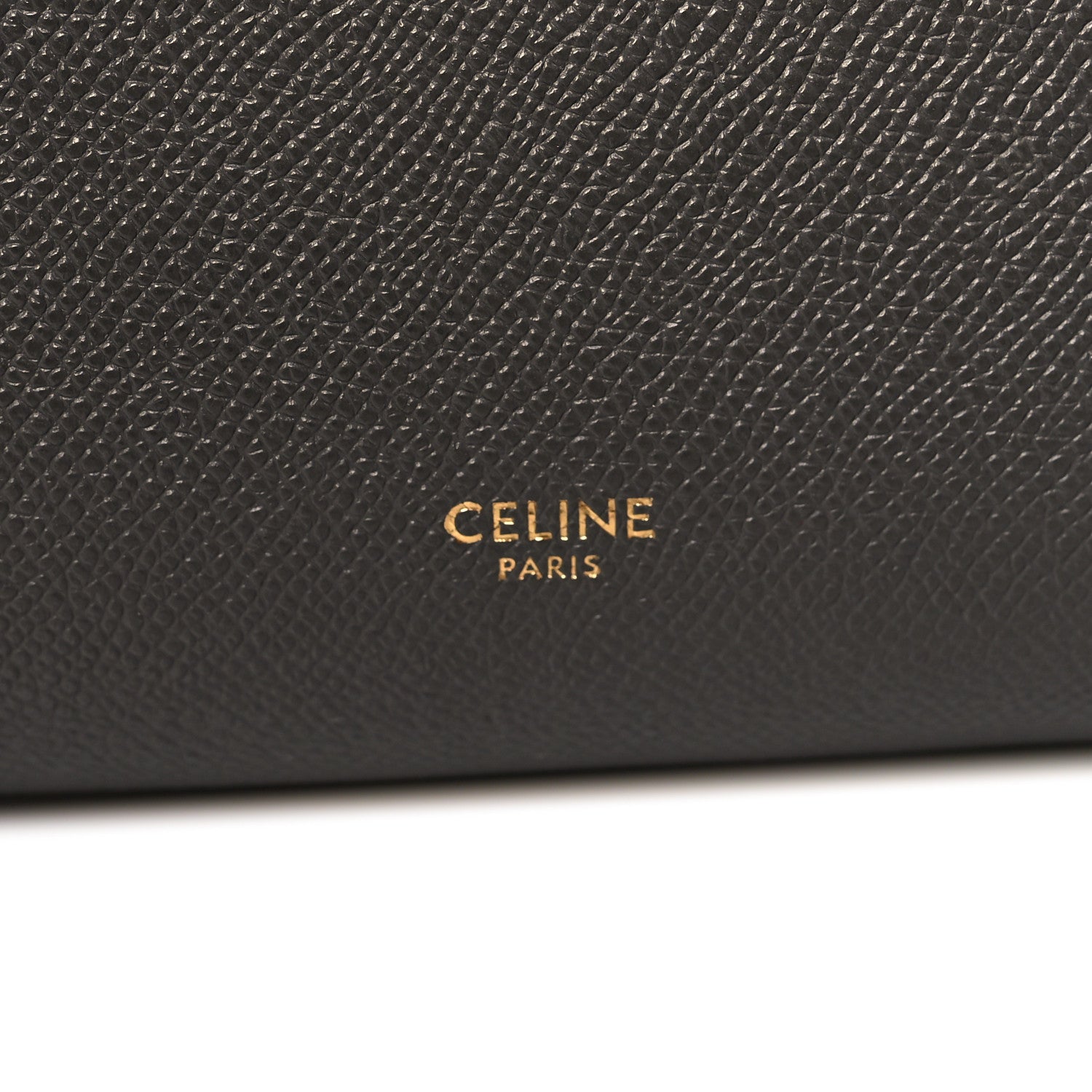 Celine Grained Calfskin Nano Belt Bag Grey 6 of 12
