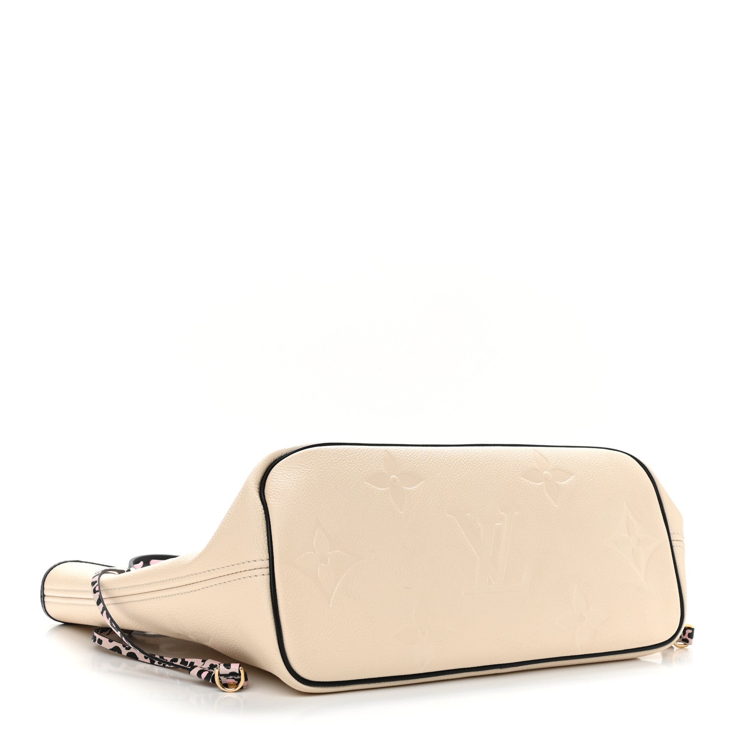 Louis Vuitton Empreinte Monogram Giant Wild At Heart Neverfull MM Creme 4 of 9