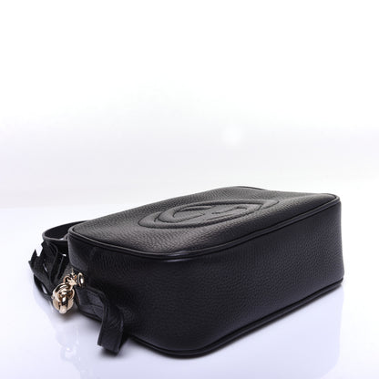 Gucci Pebbled Calfskin Small Soho Disco Bag Black 4 of 11