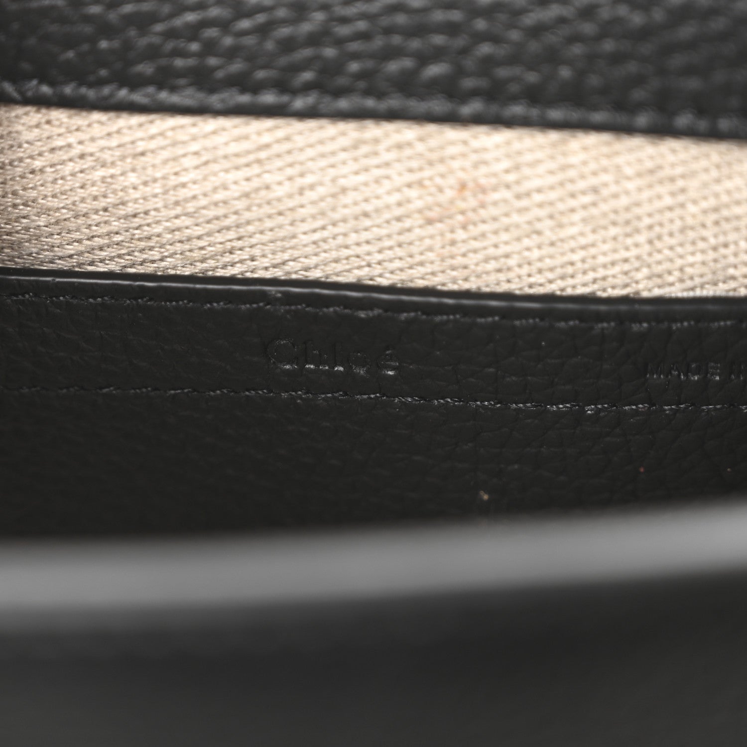 Chloe Calfskin Mini Marcie Round Crossbody Bag Black 6 of 10