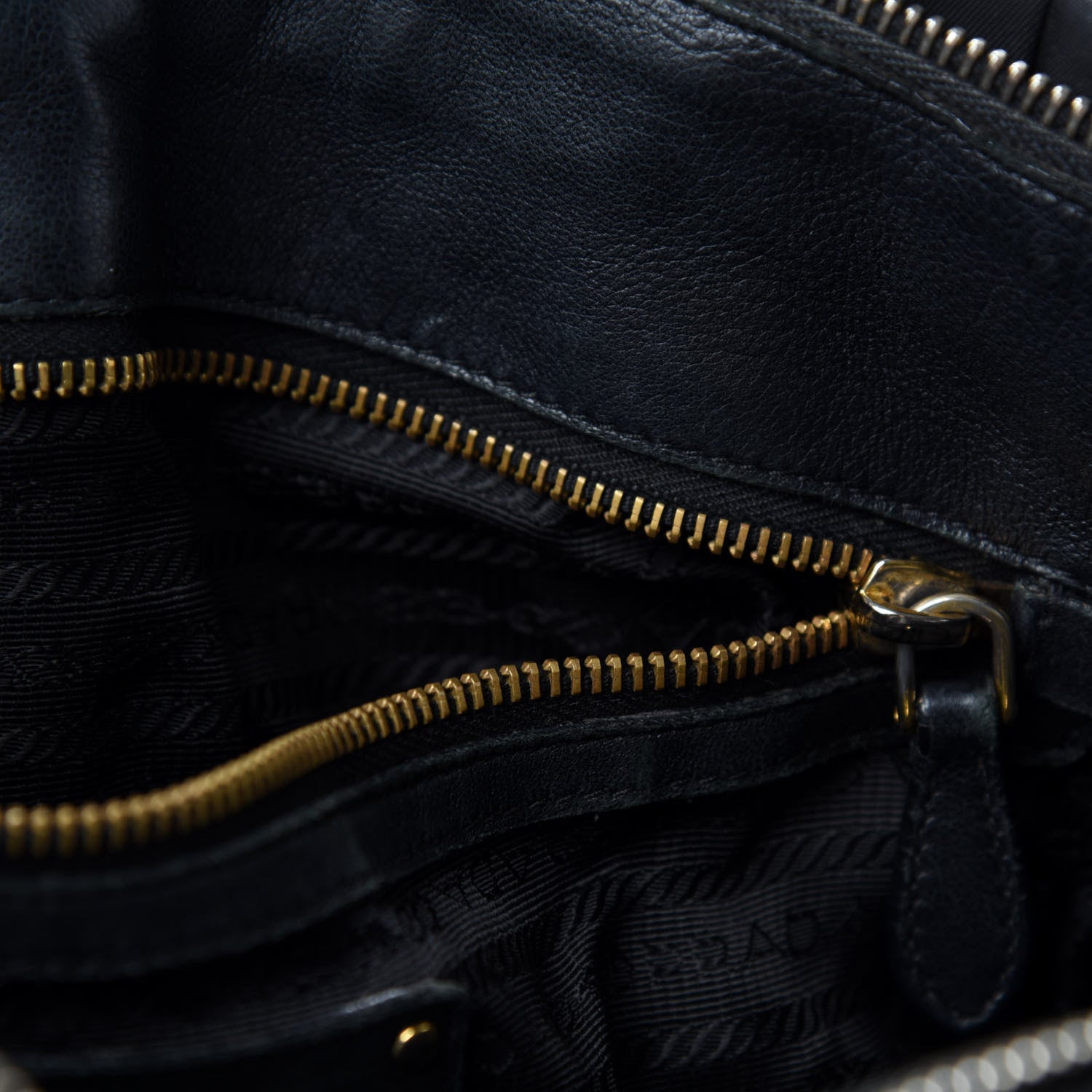 Prada Tessuto Nylon Gaufre Tote Black 9 of 21