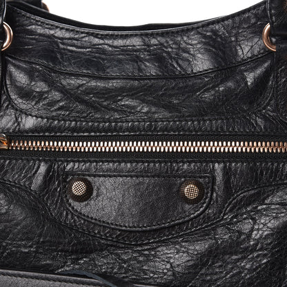 Balenciaga Agneau Giant 12 Rose Gold Hardware Town Black 8 of 11