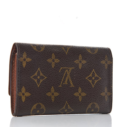 Louis Vuitton Monogram Porte-Monnaie Tresor Wallet 3 of 10
