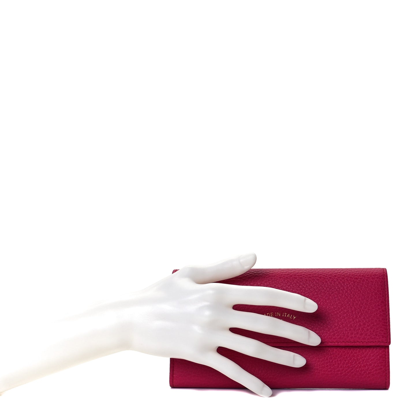 Dollar Calfskin Swing Continental Wallet Blossom