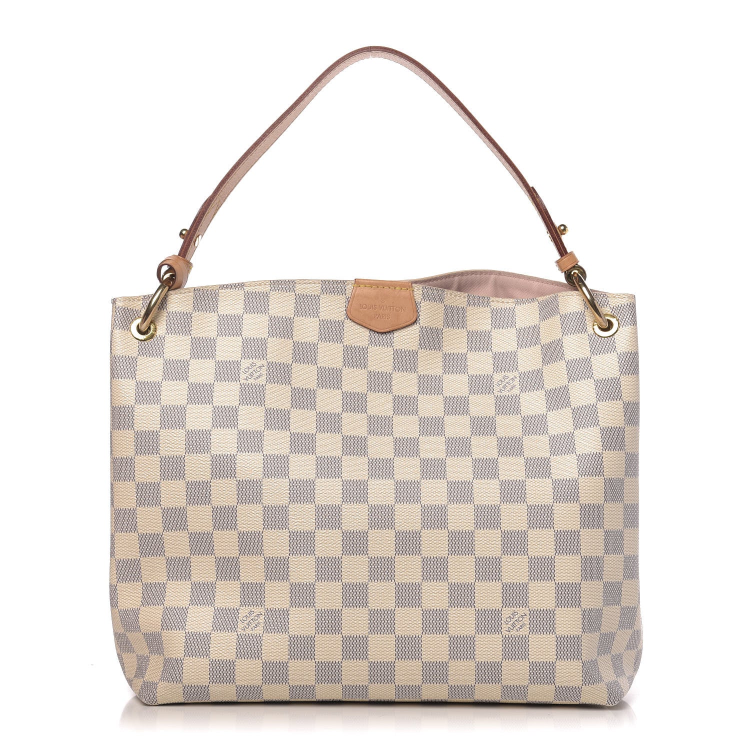 Louis Vuitton Damier Azur Graceful PM Rose Ballerine 1 of 14