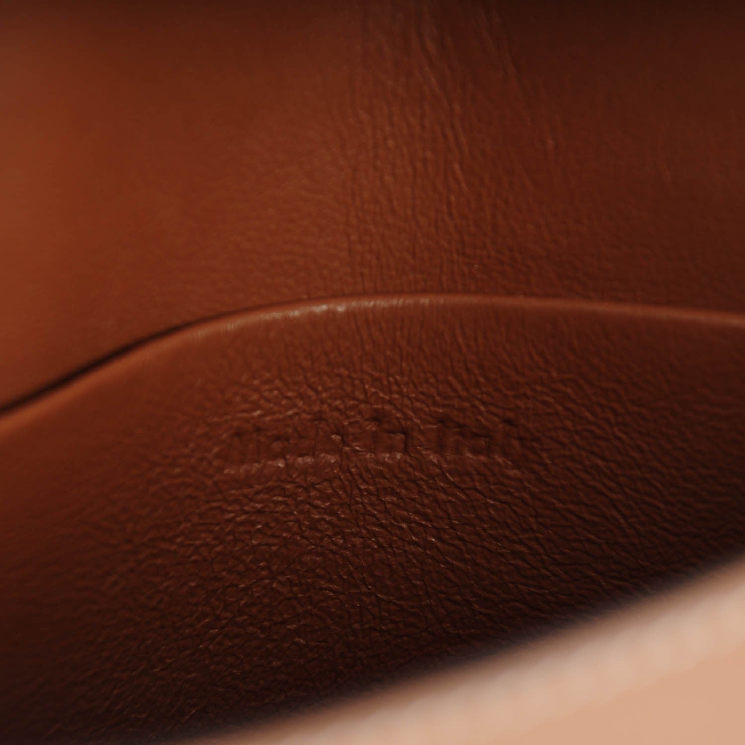 Celine Palmelato Calfskin Small Trotteur Tan 6 of 7