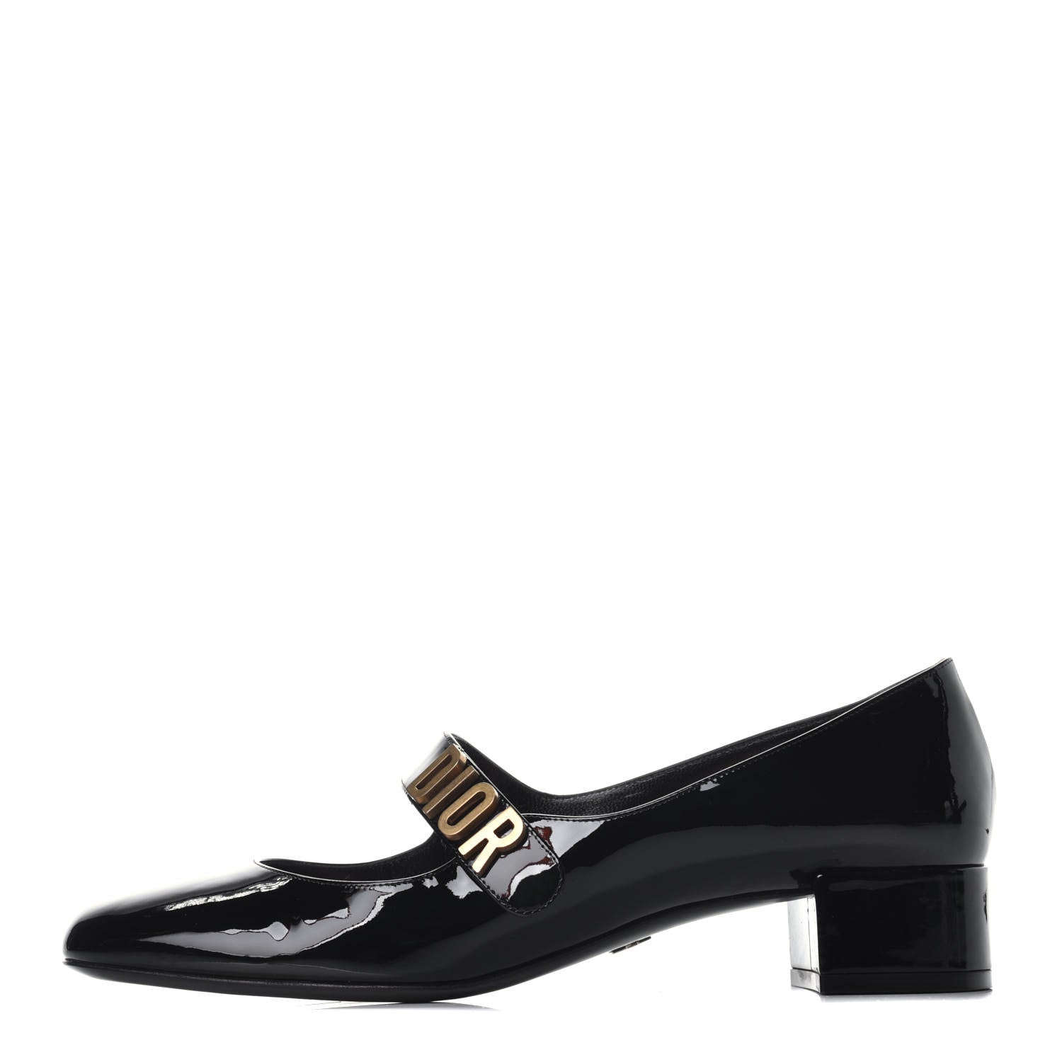 Christian Dior Patent Baby-D Ballet Pumps 41.5 Black 1 of 9